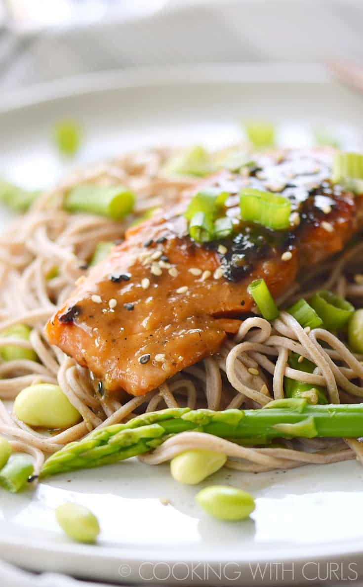 Miso-Ginger Glazed Salmon