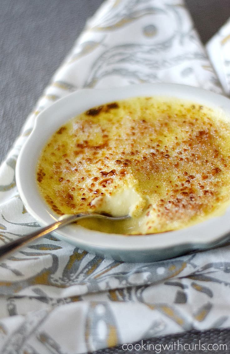 Eggnog Creme Brulee