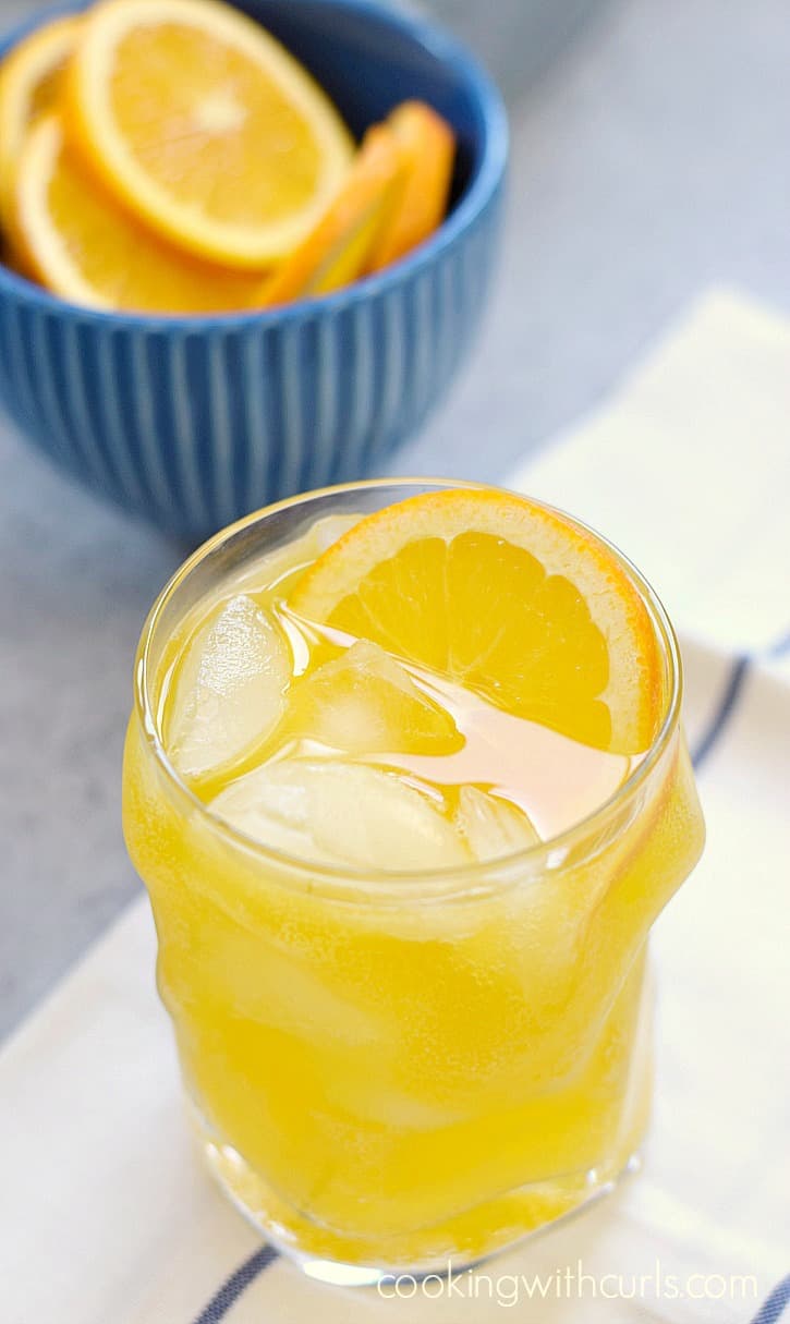 Orange Peach Mango Spritzer