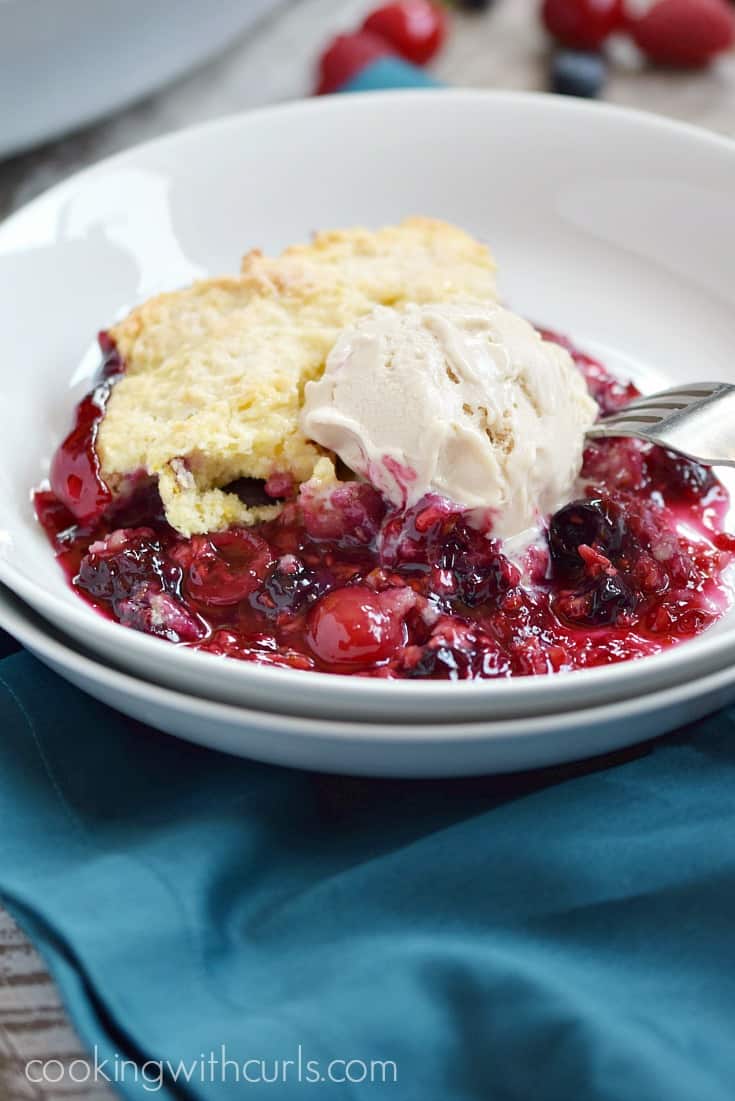 Very Berry Cobbler