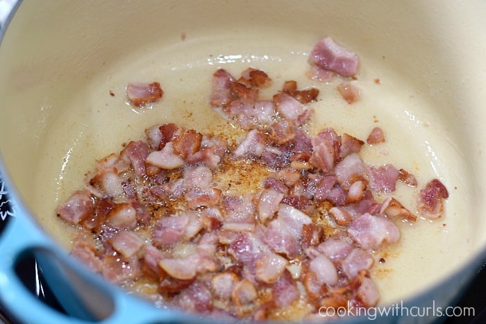 Beef Stew with Guinness Biscuits bacon cookingwithcurls.com