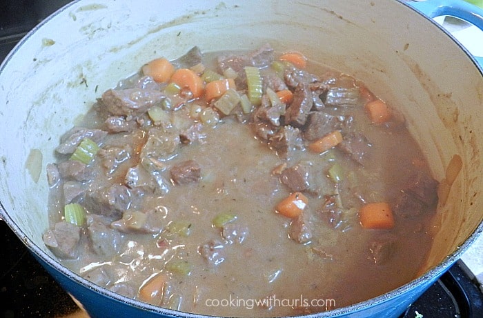 Beef Stew with Guinness Biscuits Done cookingwithcurls.com