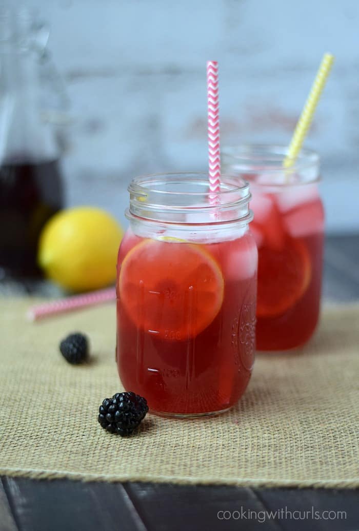 Blackberry Passion Tea Lemonade
