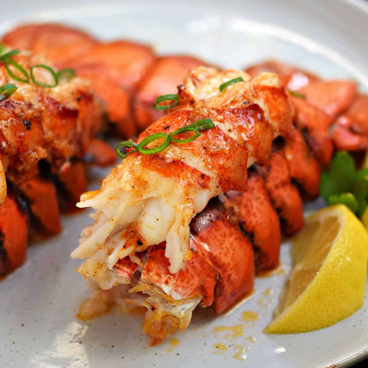 Broiled Lobster Tails