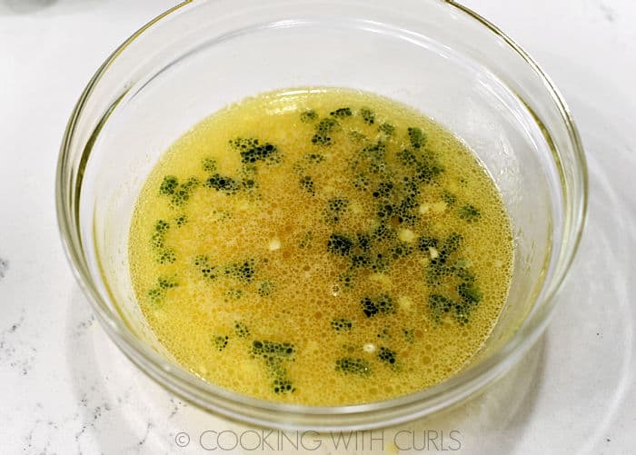 Carne Asada Marinade in a glass bowl. 