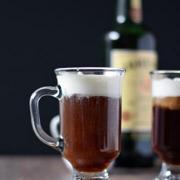 Celebrate your Irish with a Traditional Irish Coffee | cookingwithcurls.com