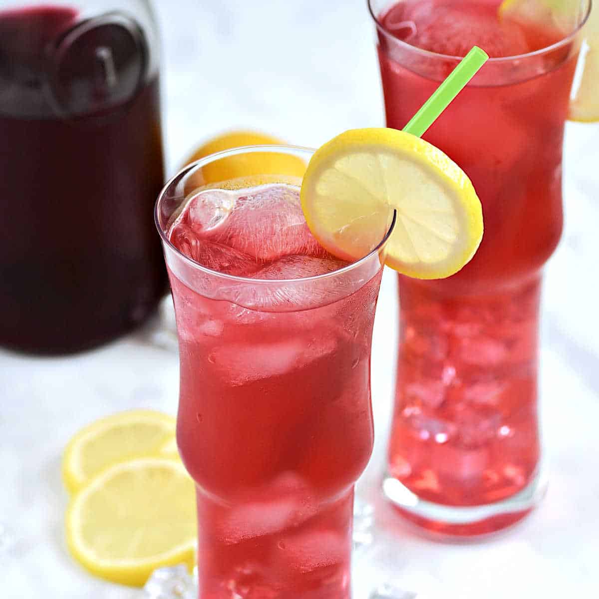 Copycat Starbucks Passion Tea Lemonade