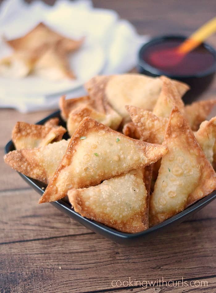 Dairy-free Crab Rangoons