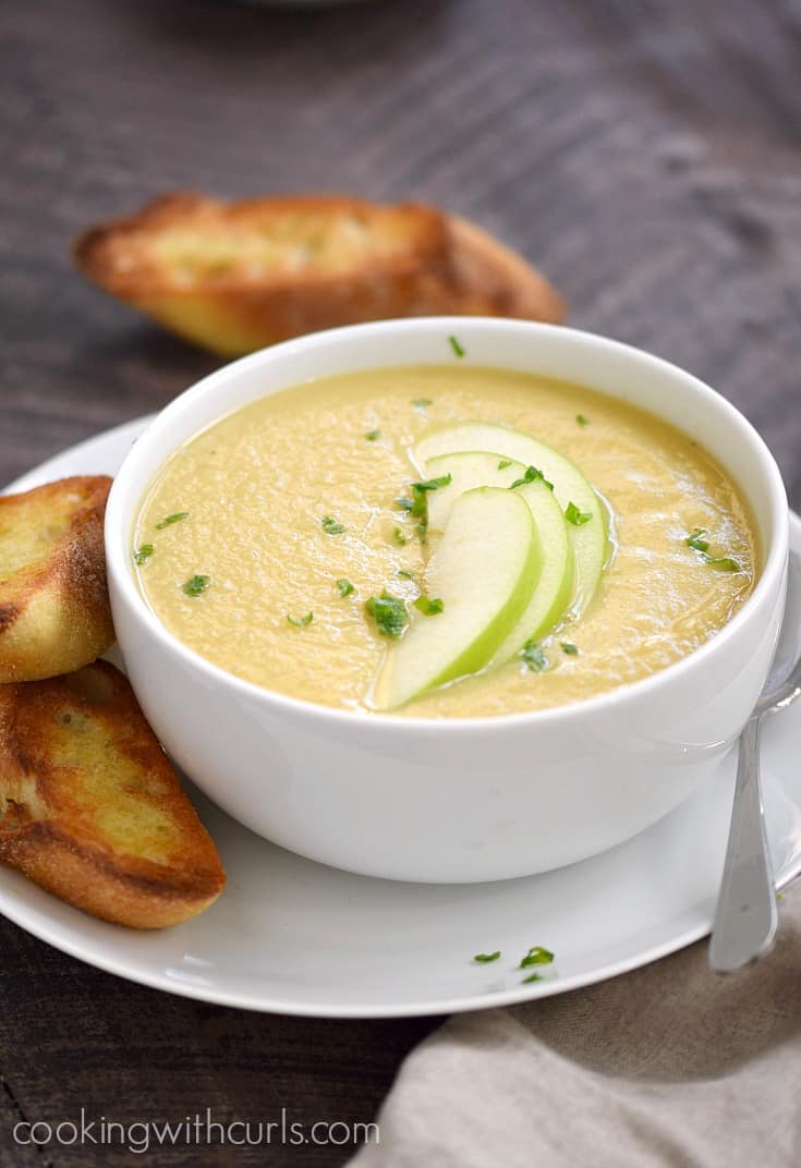 Creamy Parsnip and Apple Soup