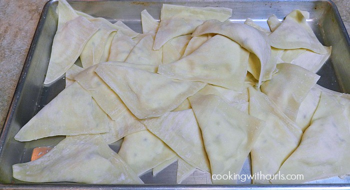 Dairy-free Crab Rangoons ready cookingwithcurls.com
