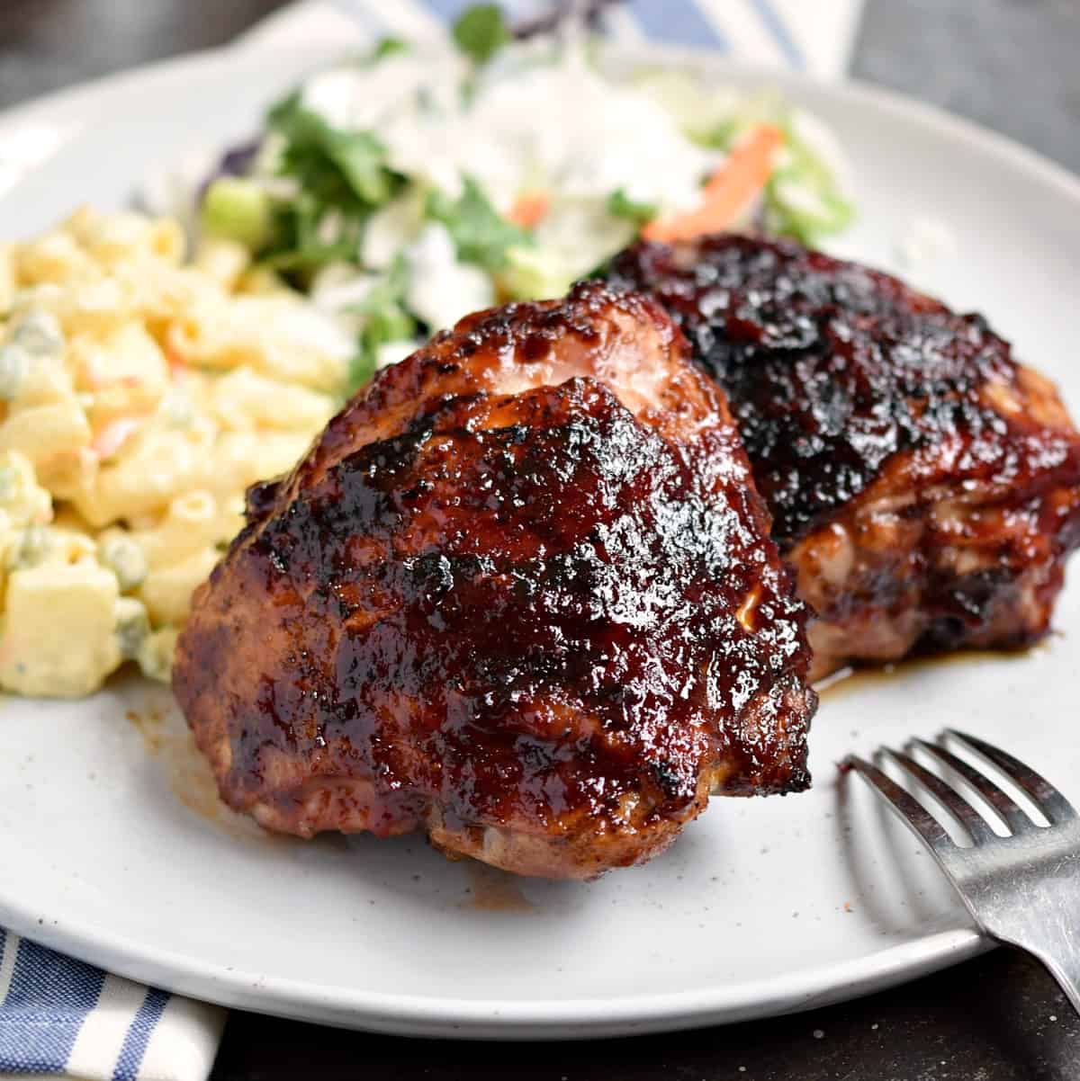 Barbecue Chicken Thighs