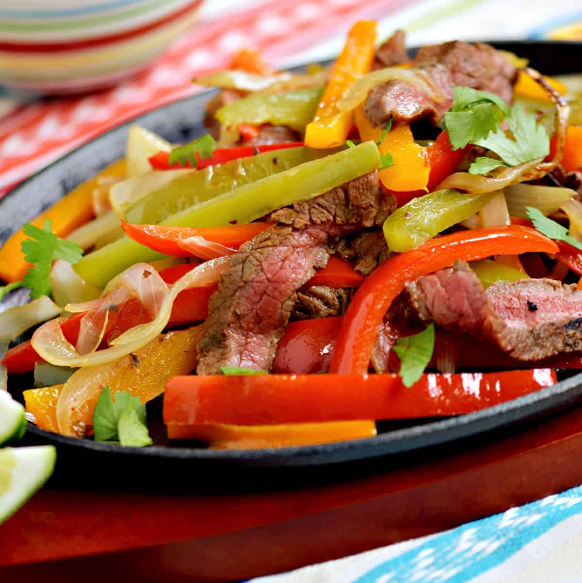 Grilled Steak Fajitas