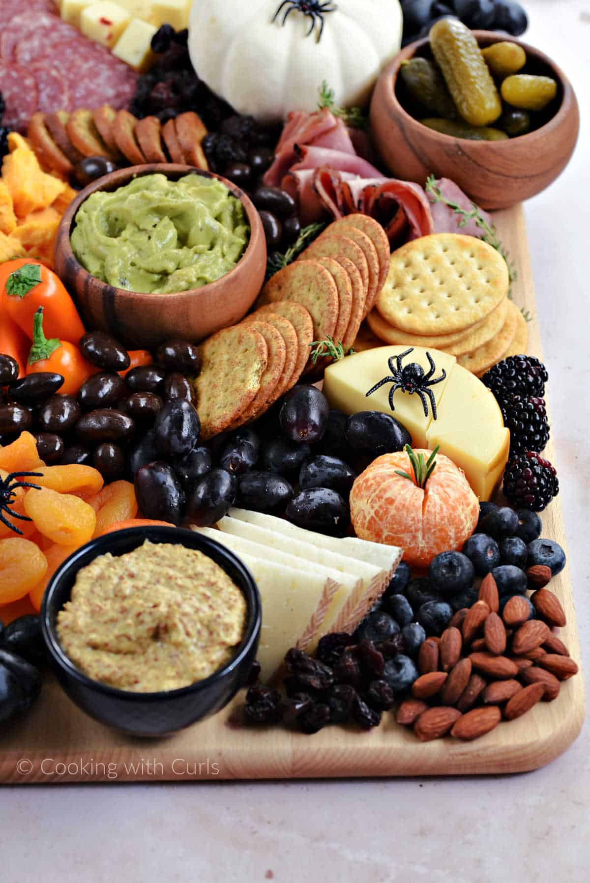 Halloween Charcuterie Board.