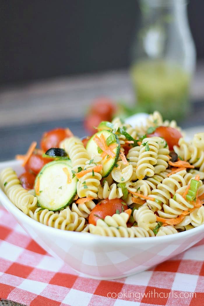 Healthy Italian Pasta Salad