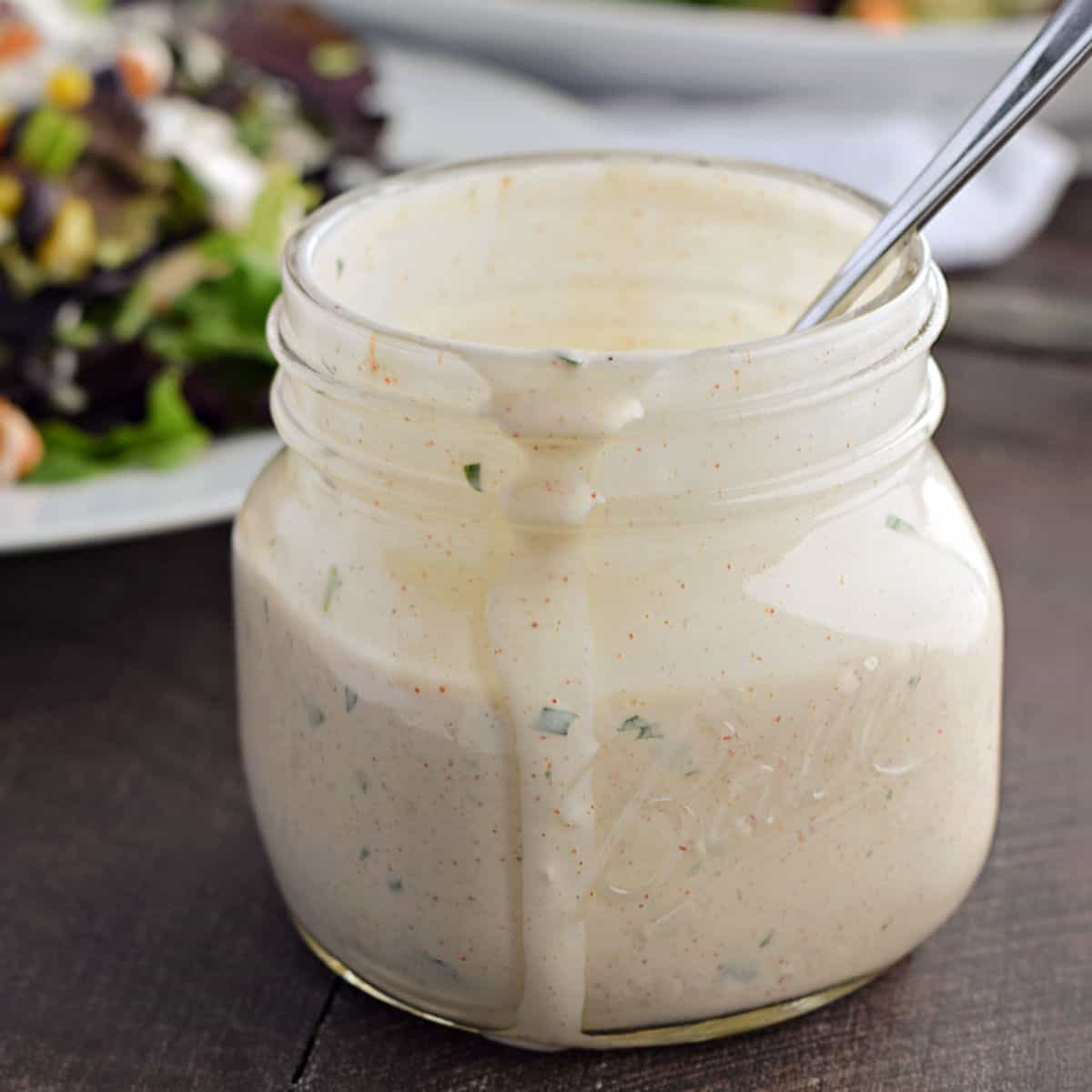 Homemade Chipotle Ranch Dressing