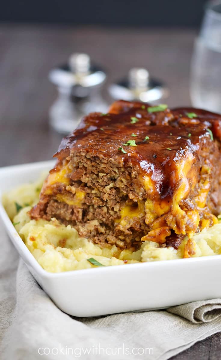 Instant Pot Bacon Cheeseburger Meatloaf