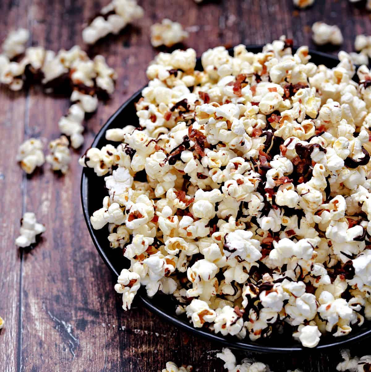 Instant Pot Chocolate Bacon Popcorn