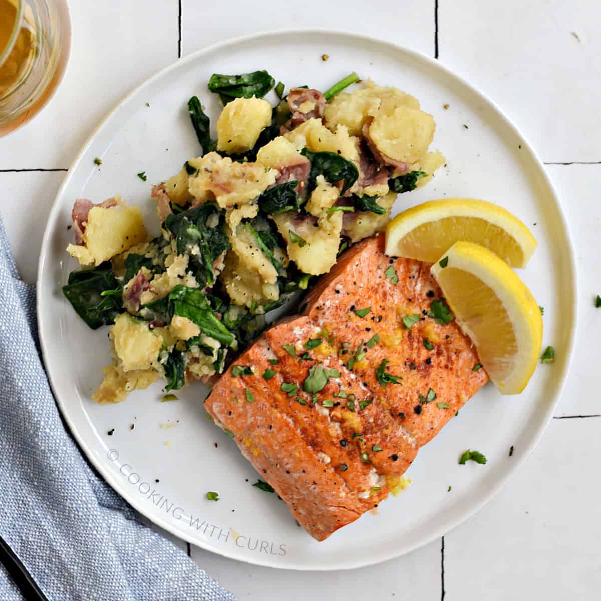 Instant Pot Salmon and Potatoes
