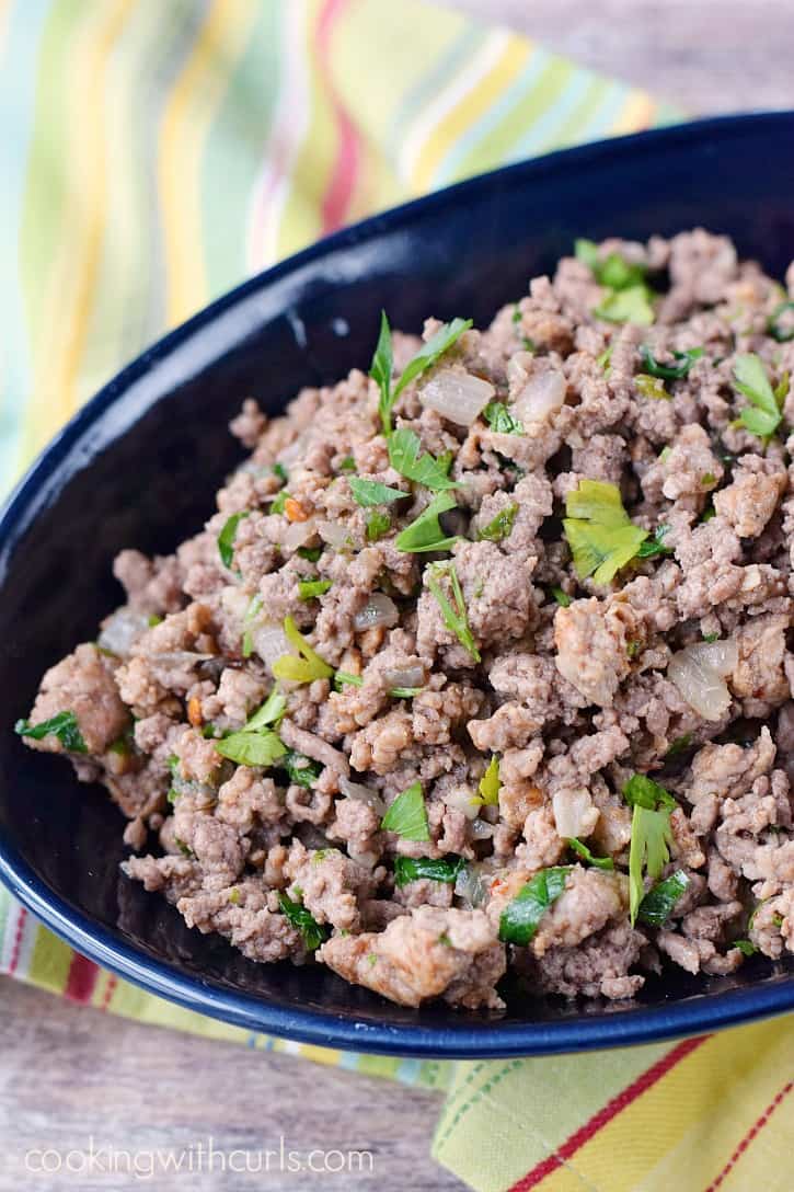 Italian Seasoned Ground Beef