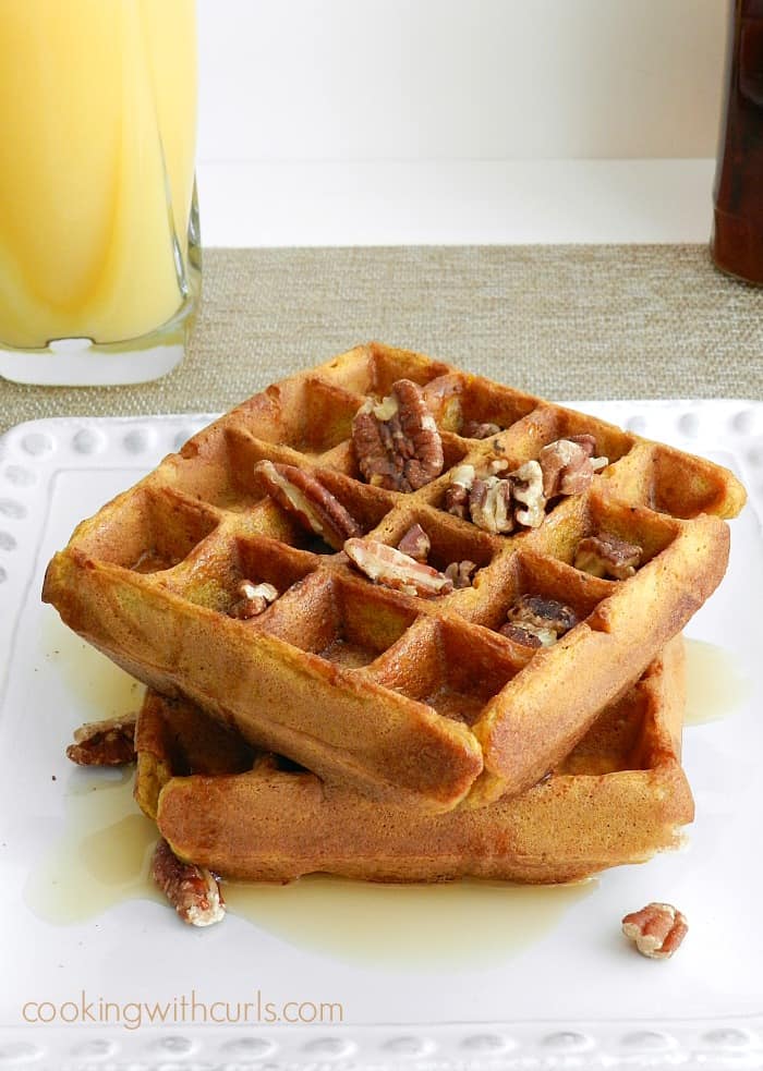 Pumpkin Waffles