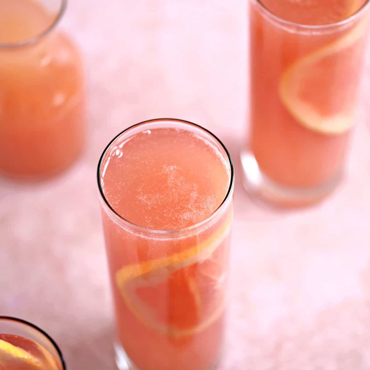 Ruby Red Grapefruit Mimosas