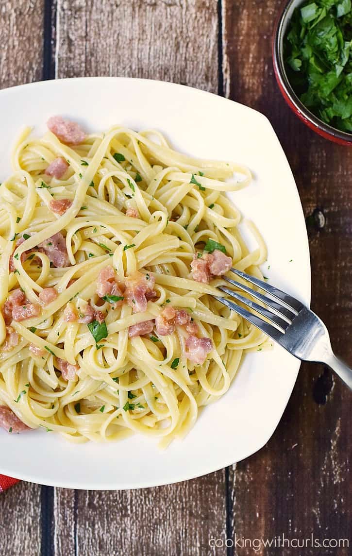 Linguine alla Carbonara