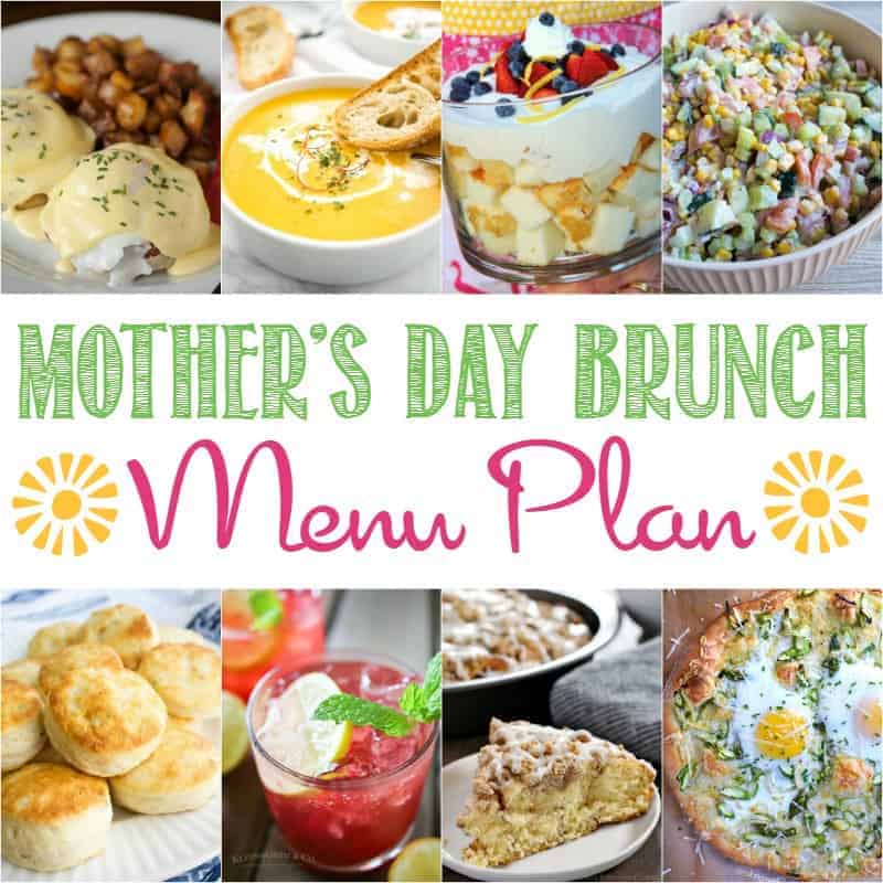 Mother’s Day Brunch Menu Plan