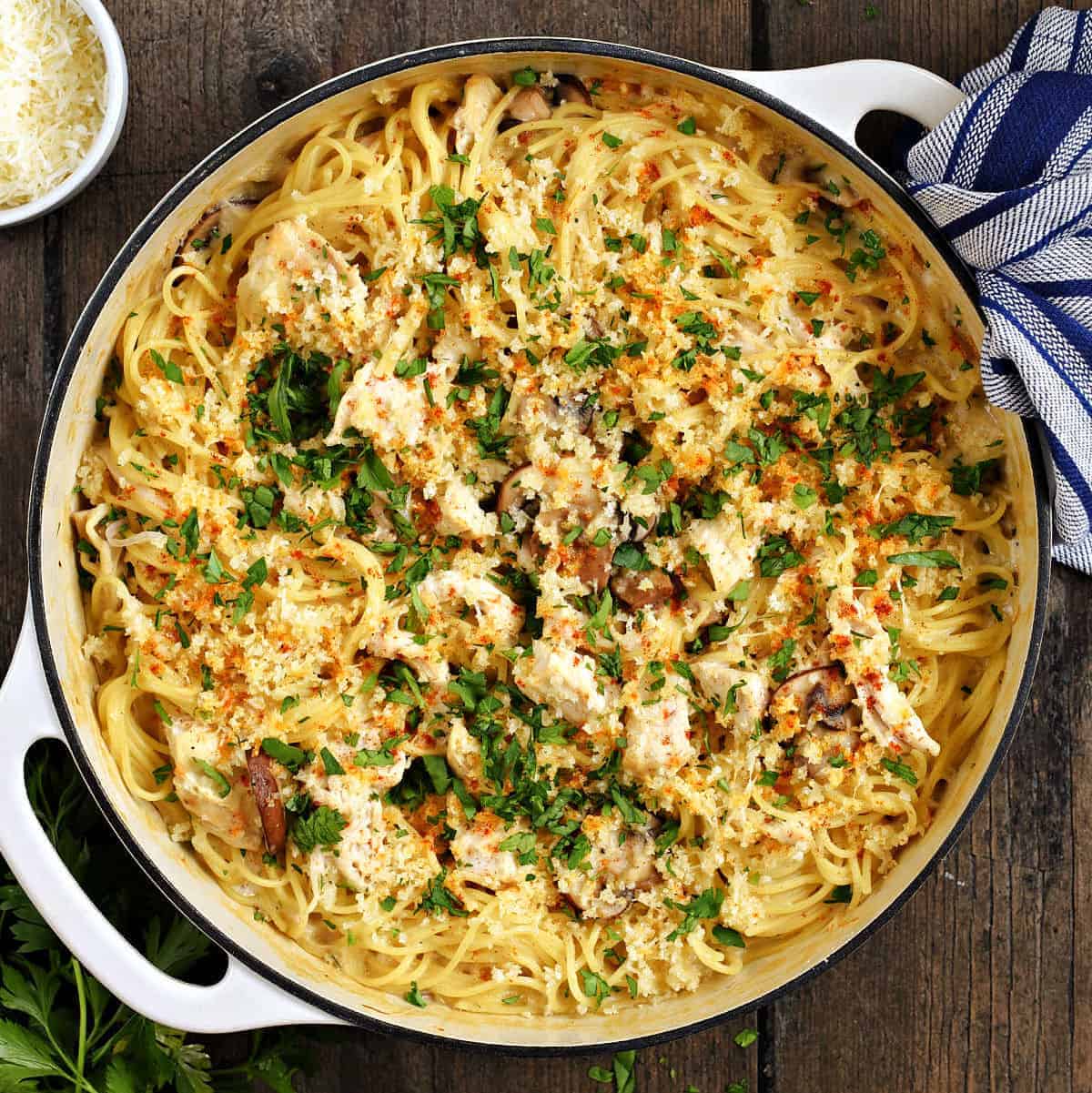 Chicken Tetrazzini