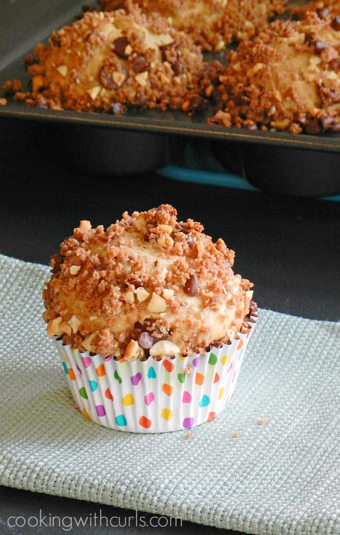 Peanut Butter Chocolate Muffins