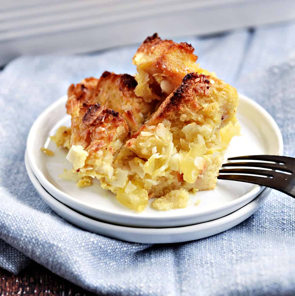 Pina Colada Bread Pudding