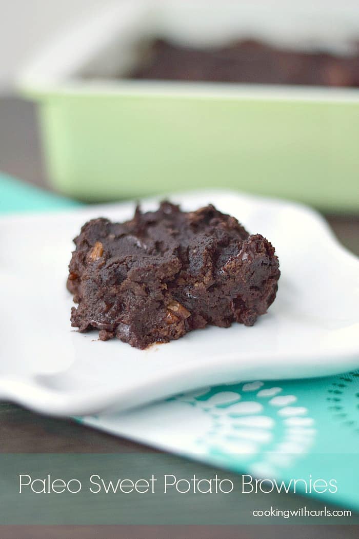 Paleo Sweet Potato Brownies