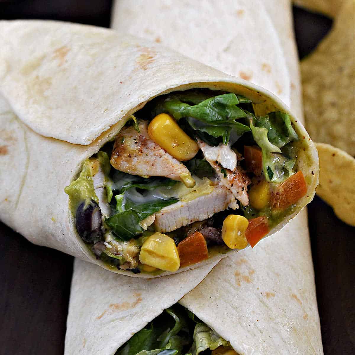 Southwest Chicken Wraps