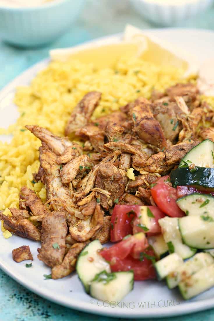 Instant Pot Chicken Shawarma