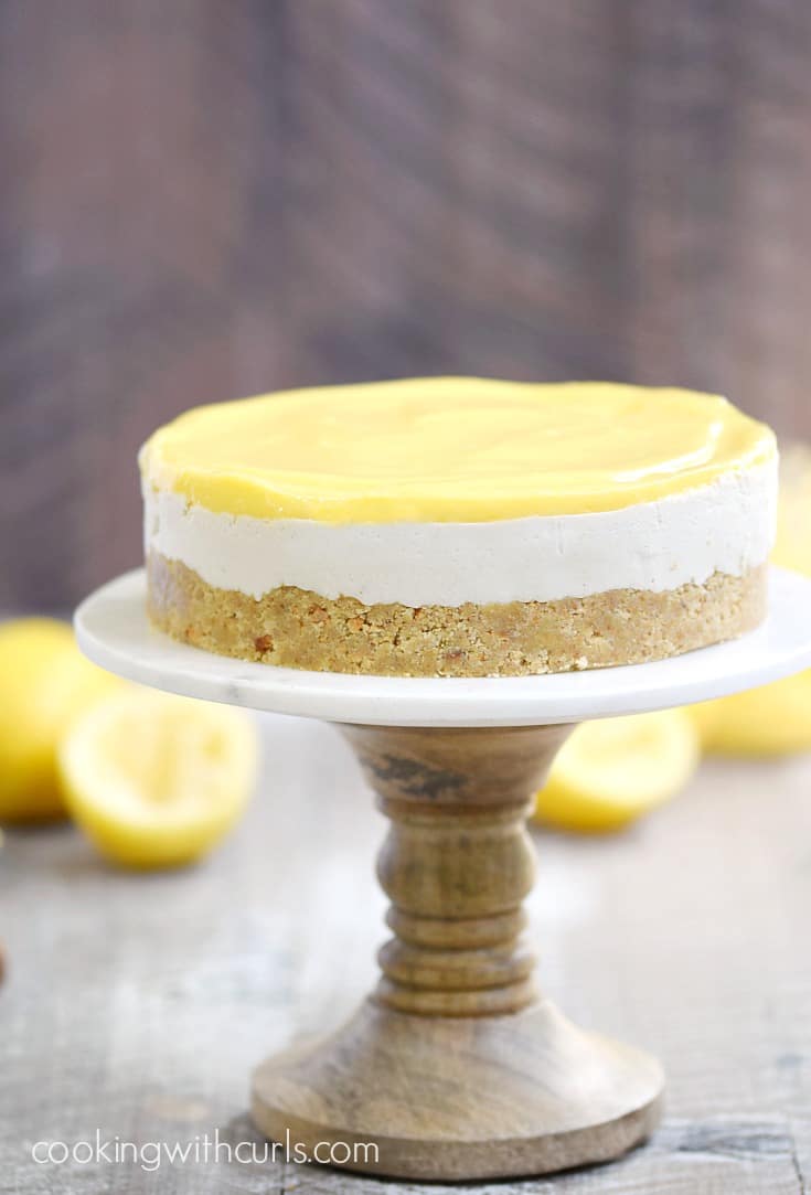 Paleo Lemon Cheesecake