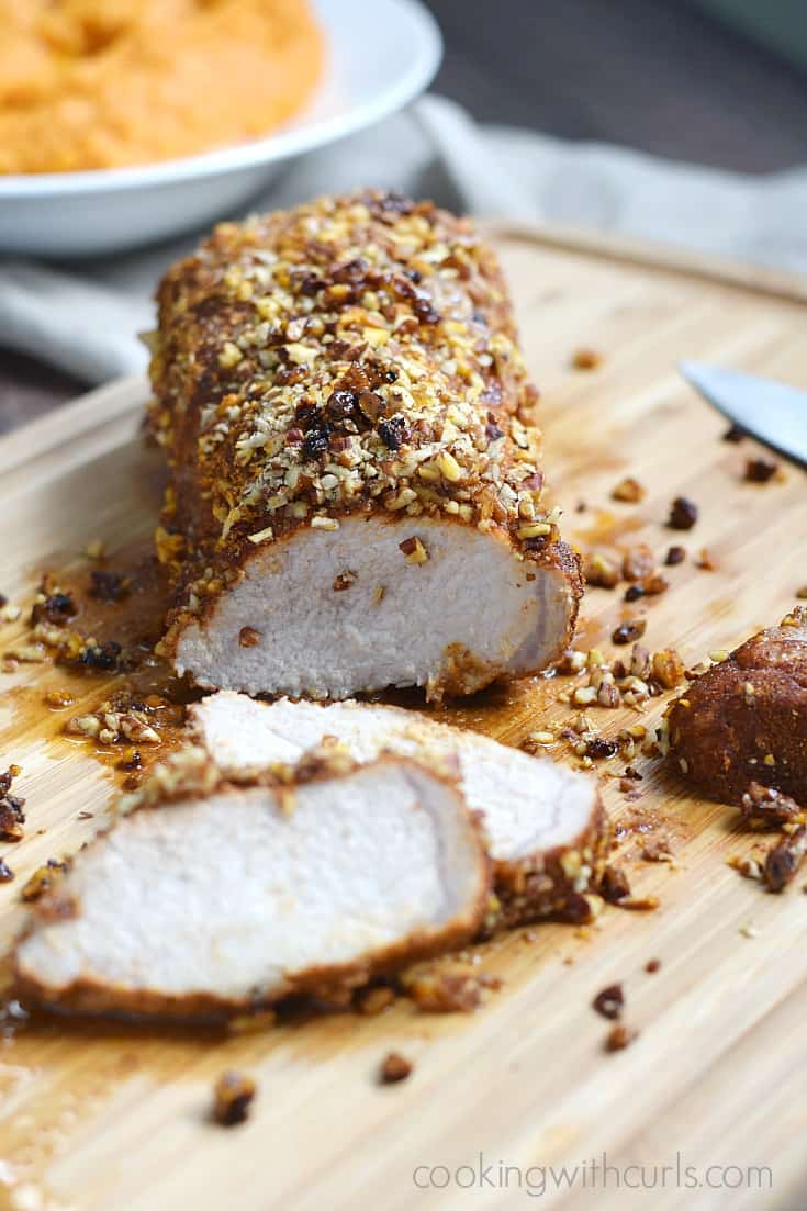 Pecan-Crusted Pork Tenderloin