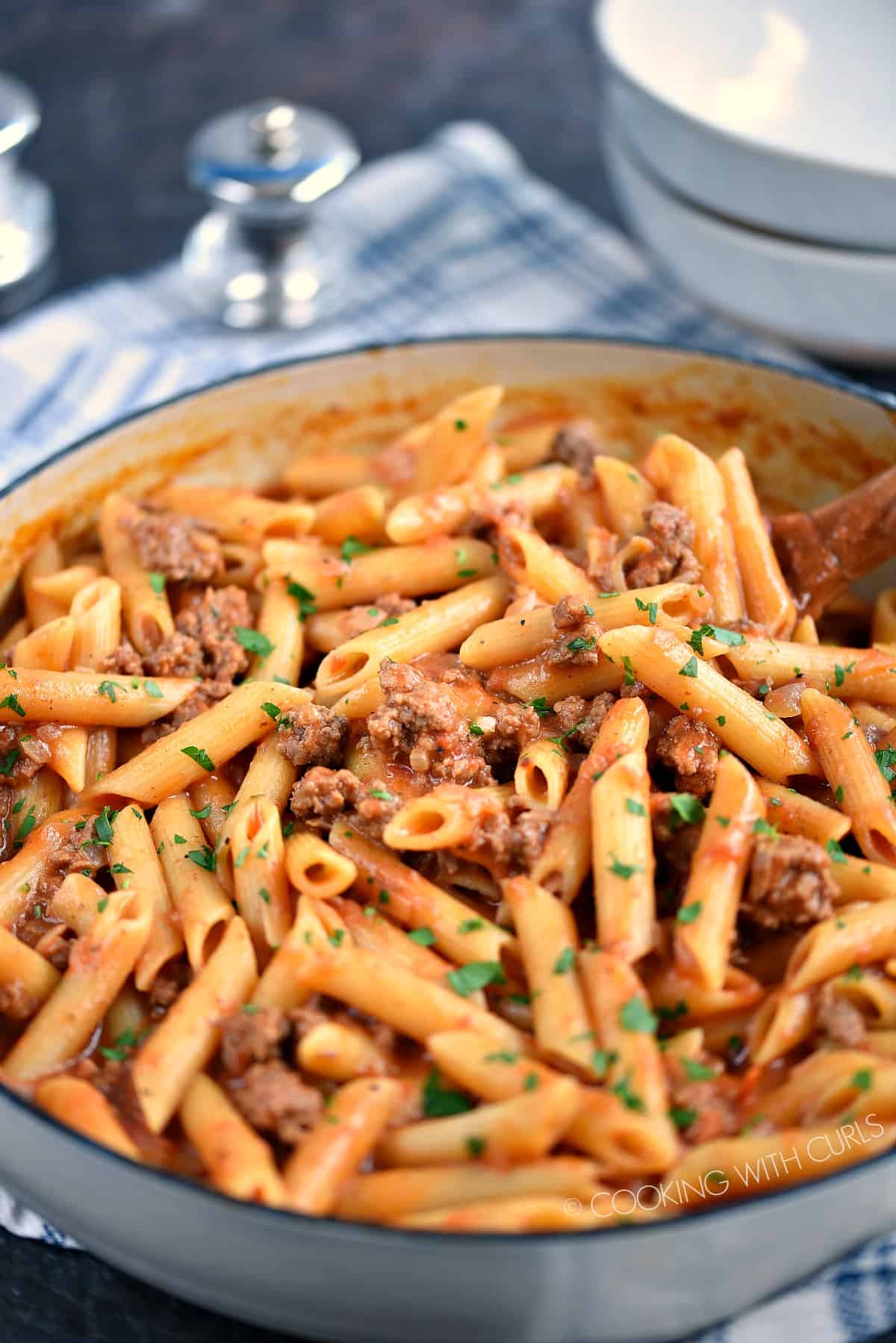 Sloppy Joe Pasta Skillet